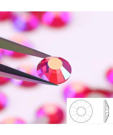Yhmq 2160pcs Rhinestones & Nail Crystals - SS20 Light Siam AB (4.6mm & 4.8mm) for Stunning Nail Art - Buy Online on SooperMarket.com