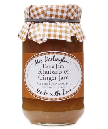 Mrs Darlington's Rhubarb & Ginger Jam 340g