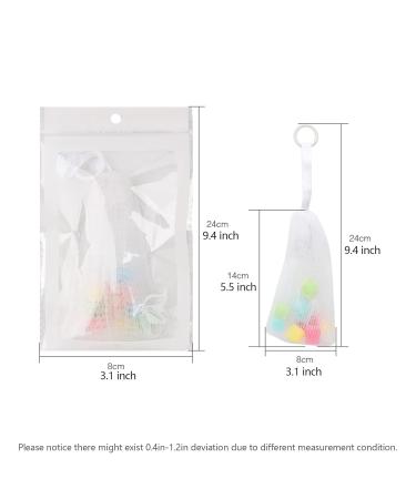 Facial Cleaning Foam Net Set - 2PC Mesh Soap Bag & Sponge Bladder Bubble Maker for Effective Facial Wash - Buy Online on SooperMarket.com