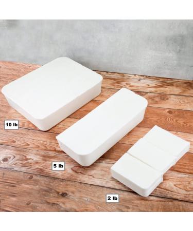 Primal Elements Shea Butter Glycerin Soap Base for Soap Making - Vegan, Cruelty Free, 5lb - White - Buy Online on SooperMarket.com