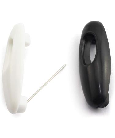 NX Garden Hijab Pin Set - 8 PCS Black and White Safety Pins for Muslim Women Scarf Clip - Buy Online on SooperMarket.com