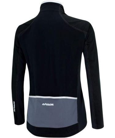 Airtracks Men's Thermal Cycling Jacket - Water-Repellent Breathable Running Jacket 3XL Black-Grey - Comfort Line for Ultimate Performance - Buy Online on SooperMarket.com