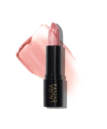 LAURA GELLER NEW YORK Italian Marble Sheer Lipstick - Berry Vanilla - Hydrating & Lightweight - Vitamin E & Caster Seed Oil - Cream Finish