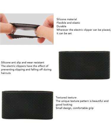 Socobeta Hair Clipper Grips Bands Silicone Barber Clipper Bands Slip Resistance Heat Resistance Electric Clipper Sleeve for Baber Tool - Buy Online on SooperMarket.com
