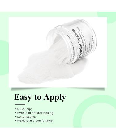 28g/Box Fine Pink & White French Manicure Dipping Powder Set | No UV/LED Cure | 1oz Clear Dip Powder | Dip-Clear-UKA - Buy Online on SooperMarket.com