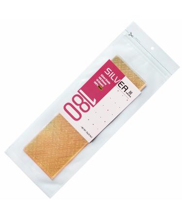 Haodong Beef Silver Leaf Gelatin Sheets - 180 Bloom (10 Sheets, 25g) - Gelatin Leaves for Baking and Cooking Mirror Glaze Dessert Jellies Mousse Cake