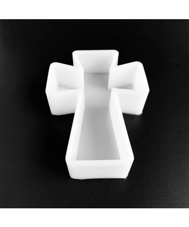 Cross Pendant Silicone Car Freshie Mold - Ideal for Aroma Beads, Soap, Resin, Candles | CFM004 - Buy Online on SooperMarket.com
