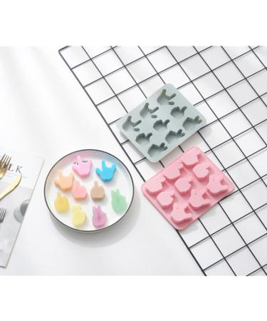 Alipis 2pcs Silicone Molds Baking 3D Silicone Ice Cube Molds Bakery Silicone Fondant Molds Cake Mold Fudge - Buy Online on SooperMarket.com