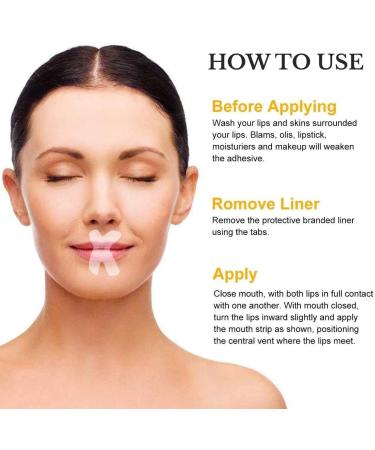 Sleep Strips Anti-Snore Stopper - 120 Pcs Mouth Tape for Improved Sleep Quality - Buy Online on SooperMarket.com