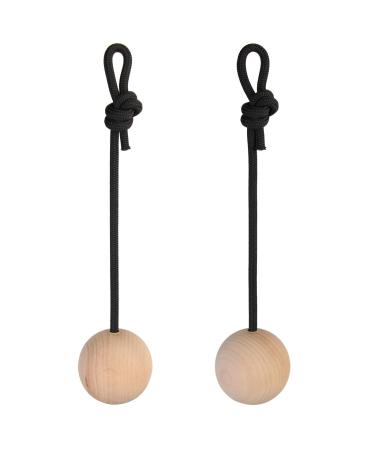 Alpidex training balls ball handle 2er set - diameter either 5 cm 7 cm 12 cm - wooden balls climbing training fitness training beech wood nature