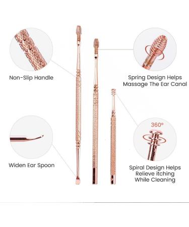 LED Light Ear Pick Set - Ear Wax Removal Tweezers for Baby & Adults - 6Pcs/7Pcs/8Pcs Ear Care Kit - Buy Online on SooperMarket.com
