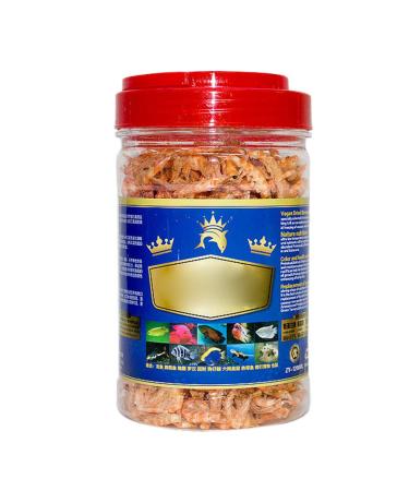 for Turtle Food Dried Freeze Shrimp for Ornamental Fish Water Turtles Small Pets 1.2L 3L Resealable Can 1200ml