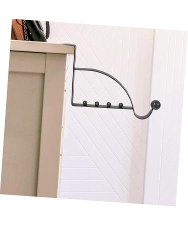 CHILDWEET Over Door Hanger 2pcs Storage Hook Behind The Door Ganchos para Colgar Over Door Valet Hook Punch Hook - Buy Online on SooperMarket.com