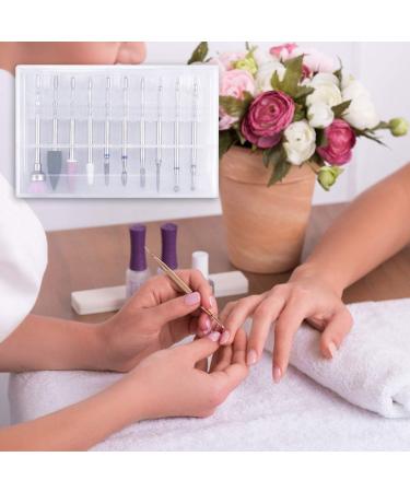 Pack of 10 Nail Cutter Bits Nail Cutter Attachments Nail Cutter Bit Cutter for Gel Nails Bits for Nail Cutter Nail Accessories Grinding Body Cuticle Manicure/Pedicure - Buy Online on SooperMarket.com