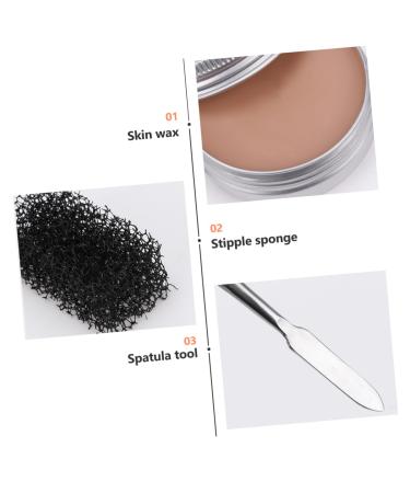 Angoily Halloween Skin Wax Makeup Kit | Scars & Effects for Parties | Green Headband & Nail Art Supplies - Buy Online on SooperMarket.com