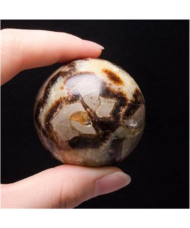Natural Crystal Rough Ornament 1pc Reiki Septarian Sphere Decorative Polished Crystal Stone Balls for Fengshui Decoration Gift Decoration 1pc 60-70mm - Buy Online on SooperMarket.com
