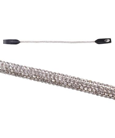 Buy Netproshop Leather Forehead Straps Alyssum with Rhinestone for Bridle Shetty Pony & Cob Black/Silver Full Size - Buy Online on SooperMarket.com