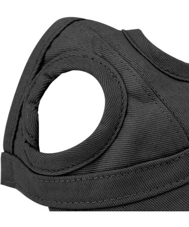 Adjustable Baseball Cap for Pets - Dog Sport Hat with Ear Holes - Summer Travel Dog Sun Hat (L-Black) - Buy Online on SooperMarket.com