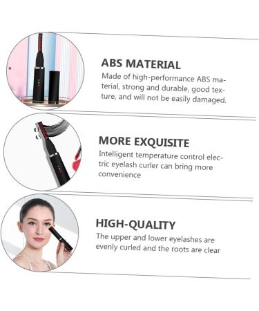 Buy NOLITOY Rechargeable Eyelash Curler - Mini Heated Eyelash Brush for Perfect Lash Styling | International Shipping Available - Buy Online on SooperMarket.com