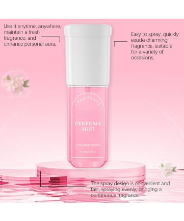 Brazilian Spray Fruity Fragrance Perfume Mist Hair & Body Fragrance Mist Brazilian Fragrance Perfume for Women Eau de Toilette Day or Night Spray (Brazilian Jasmine) (Jasmine) - Buy Online on SooperMarket.com