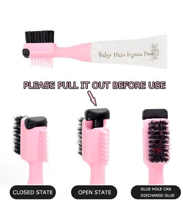 Bilisar Edge Control Hair Gel Kit | Extreme Strong Hold and Natural Formula | Refillable Pocket Size | Long Lasting | No Residue | Women's Hair Gel (30ml) - Buy Online on SooperMarket.com