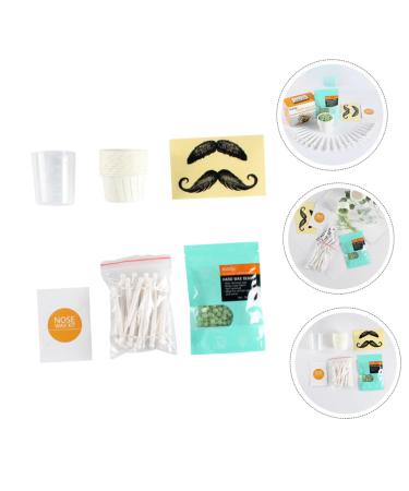 Hair Removal Wax Kit - Nose Hair Removal Wax Beans & Multipurpose Cleaning Set for Smooth Skin - Buy Online on SooperMarket.com
