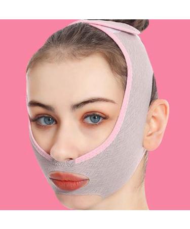 DASHIELL Double Chin Reducer Strap | Face Slimming V Shaped Lifting Bands Adjustable Double Chin Eliminator Breathable Reusable for Face Neck and Chin - Buy Online on SooperMarket.com