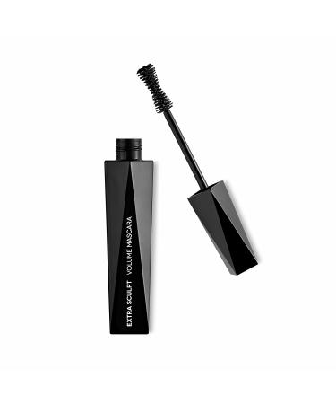 KIKO MILANO - Extra Sculpt Volume Mascara Black for Fuller-Looking Lashes With a Panoramic Effect | Designer Packaging | Cruelty Free | Hypoallergenic Mascara | Professional Makeup | Made in Italy