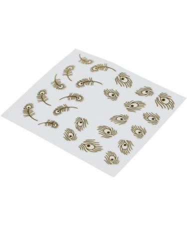Lodokdre Gold Nail Stickers Nail Art Stickers for Lady - Buy Online on SooperMarket.com