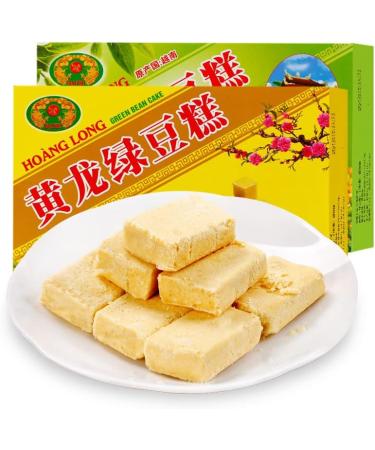 Green Bean Pastry Mung Bean Cake Traditional Chinese Soft Biscuits Natural Vegetarian Sweet Mini Green Bean Dessert Mung Bean Pastry Office Snacks Gift Pack Delicious Food (Matcha Flavor 200g 4pack) Matcha flavor 200g 4pack - Buy Online on SooperMarket.com