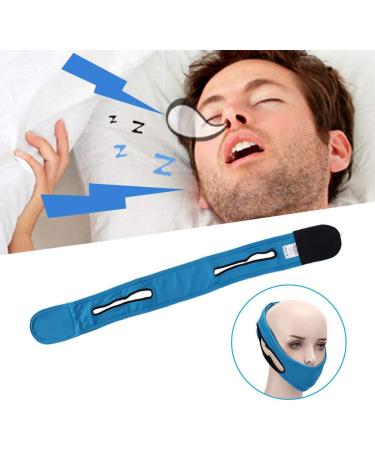 Stop Snore Jaw Belt with Open Ear Design - Comfortable Sleeping Aid for Open Mouth Breathing | Unisex, Long-Term Wear - Buy Online on SooperMarket.com