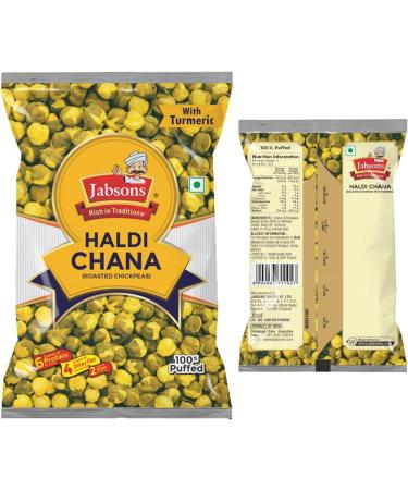 Haldi Channa Roasted Chickpeas With Turmaric No Preservatives Vegan Ready To Eat All Natural Snack 200g - Buy Online on SooperMarket.com