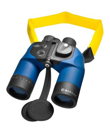 Barska Deep Sea 7x50 Waterproof Marine Binoculars with Internal Rangefinder & Compass Regular