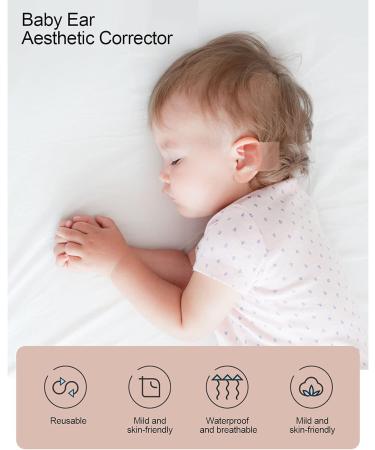 Silicone Baby Ear Corrections 1 Roll 50 X 4 Cm Baby Auricle Valgus Correction Plasters Correction Infant Ear Against Remaining Ears - Buy Online on SooperMarket.com