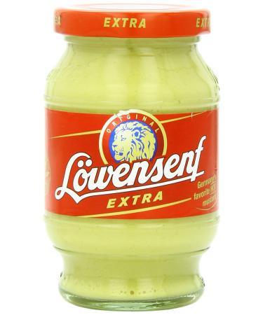 Lowensenf Extra Hot Mustard in Jar - 9.3 Ounce (Set of 2) - Buy Online on SooperMarket.com