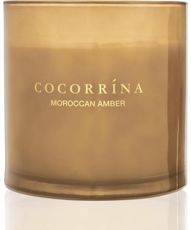 Cocorr na Moroccan Amber Candle - 110 Hour Burn Time 3 Wicks Natural Soy - Perfect Christmas Gift (1300g) - Buy Online on SooperMarket.com