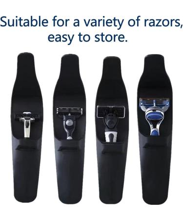 Silicone Razor Travel Case - Waterproof & Protective Soft Cover for Safe Razor Storage | Portable Manual Traveler Shell - Buy Online on SooperMarket.com