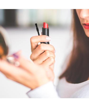 300 Pcs Mini Lipstick & Lip Liner Brushes - Exfoliating Lip Applicator Wands for Makeup - Travel Disposable - Perfect for Cosmetics - Black - Buy Online on SooperMarket.com