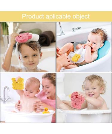 Buy Konjac Baby Bathing Sponges - 2PC Cartoon Children Washing Pads for Soft & Gentle Cleansing - Buy Online on SooperMarket.com