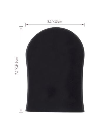 Noverlife Self Tanning Mitts Set - Premium Exfoliating Tan Applicator Kit for Back, Face, Body - 2 Pair Black Washable Gloves for Sunless Lotion, Cream, Spray Tanner - Soft, Durable Palm Mitts Included - 4pcs - Buy Online on SooperMarket.com