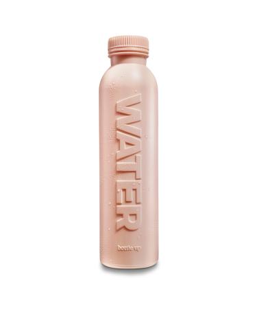 Bottle Up Reusable Water Bottle Filled with English Still Spring Water 500ml Champagne Pink Plant-based Bottle BPA Free Eco Friendly Bottle of Water Champagne Pink 1 x 500ml