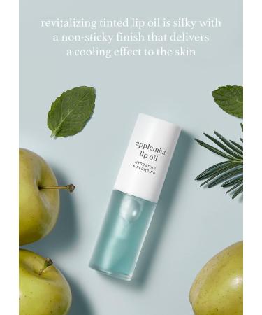 NOONI Appleseed Lip Oil Set - Applemint & Appletea | Moisturizing Lip Oil Duo with Apple Seed Oil | Lip Stain Gift Sets for Chapped Lips - 17 Duo - Buy Online on SooperMarket.com