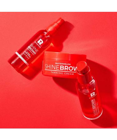 BYROKKO Original Shine Brown Watermelon Tanning Set 3IN1 Super-Fast Tanning Cream Premium Oil & Two-Phase Spray for Sunbed & Outdoor Sun International Shipping Available - Buy Online on SooperMarket.com