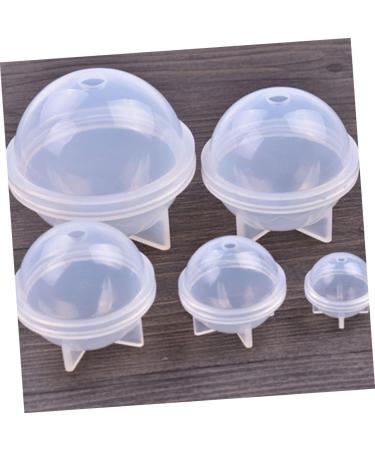 STOBOK 6 Pcs Epoxy Mold Stencils for Crafts Resin Baking Silicone Mold Soap Mold Ornaments Candy Whitex3pcs 4CMx3pcs - Buy Online on SooperMarket.com