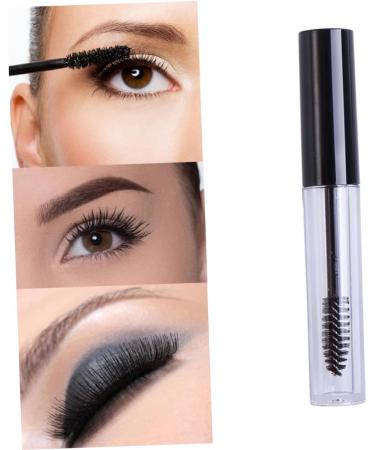 Healvian 5pcs Empty Tube Funnel Empty Mascara Bottle Empty Eyelashes Bottle Storing Eyelash Cream Black - Buy Online on SooperMarket.com