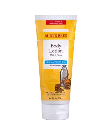 Burt's Bees Naturally Nourishing Milk & Honey Body Lotion 6 oz
