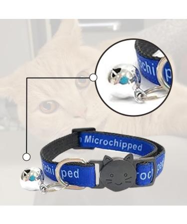 Worded Cat Collars Please Do Not Feed Me/I Am Microchipped | Safe Quick Release Breakaway Buckle | Zacal Cat Collars - Red Please Do Not Feed Me Red Please Do Not Feed Me (Pack of 3) - Buy Online on SooperMarket.com