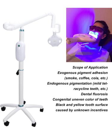 Teeth Whitening Lamp - Adjustable Oral Hygiene Device for Men & Women | Safe EU Plug Whitening Solution - Buy Online on SooperMarket.com