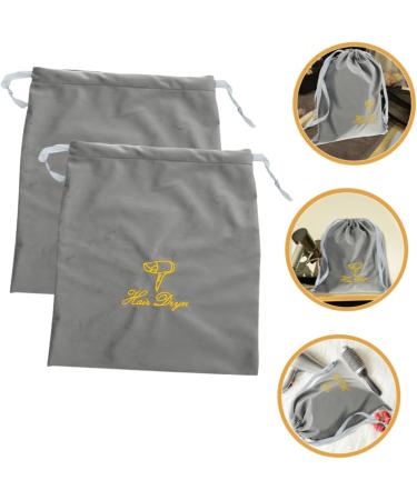 Baluue 9 Pcs Hair Tools Travel Bag Fabric Blow Dryer Drawstring Bag Hair Dryer Travel Pouch 35.00X30.00X0.50CMx3pcs X3pcs - Buy Online on SooperMarket.com