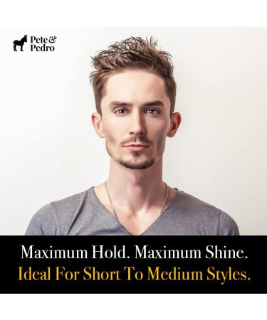 Pete & Pedro GELous - Extreme Hold Hair Gel for Men | Shark Tank Featured | Super Strong Hold & High Shine | 7 oz - Buy Online on SooperMarket.com